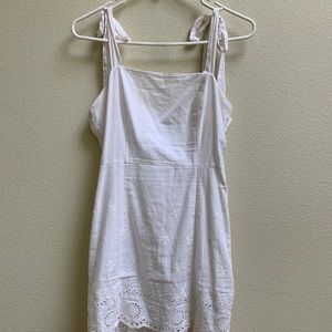 White summer dress